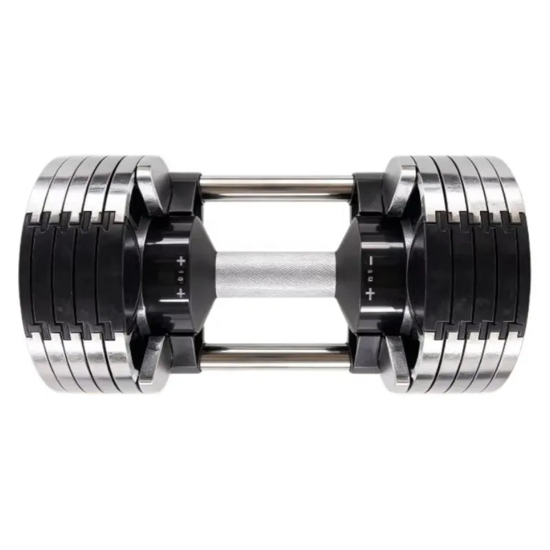 Heavy Duty Commercial Adjustable Electroplated Dumbbell | SAMAG