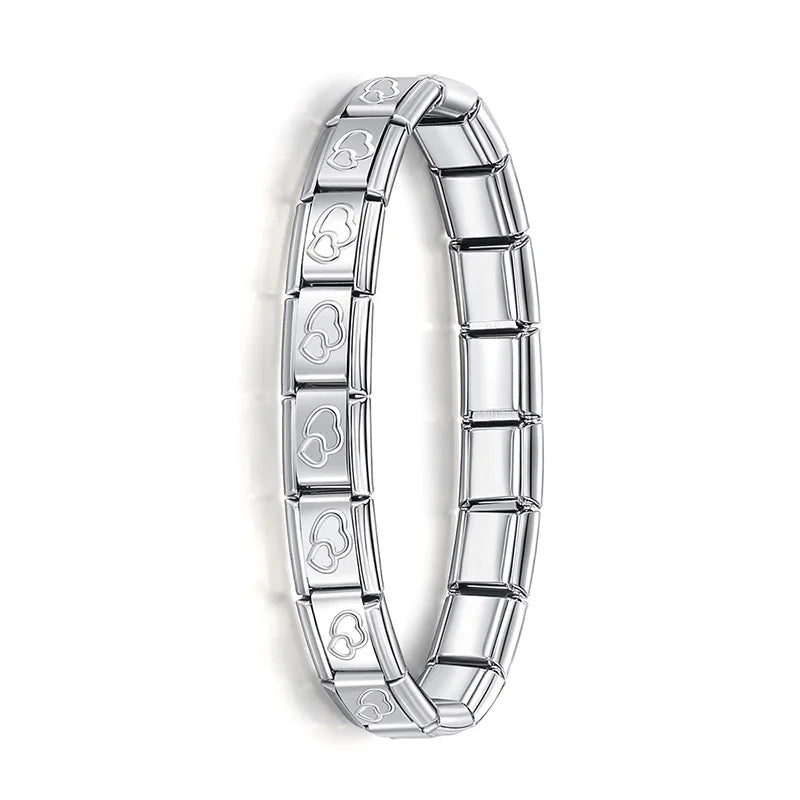 Hapiship New Women's Jewelry 9mm Width Itanlian Elastic | SAMAG