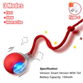 Hot intelligent interactive cat ball long-lasting and durable easy to clean intelligent obstacle avoidance pet dog toys