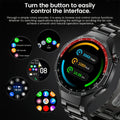 LAXASFIT Smart Watch 2026 New Bluetooth Call Fitness Tracking Music Playback Health Monitoring Smartwatch For Men Women