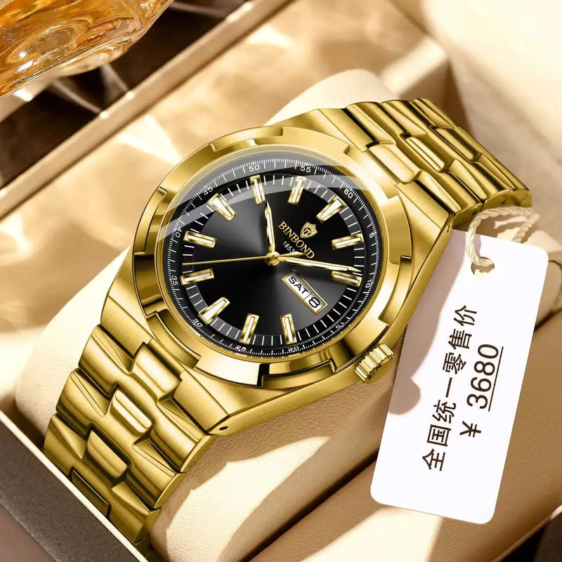 2026 New Luxury Men Business Watches Calendar Quartz Wristwatches For Mens Clock Reloj Hombre