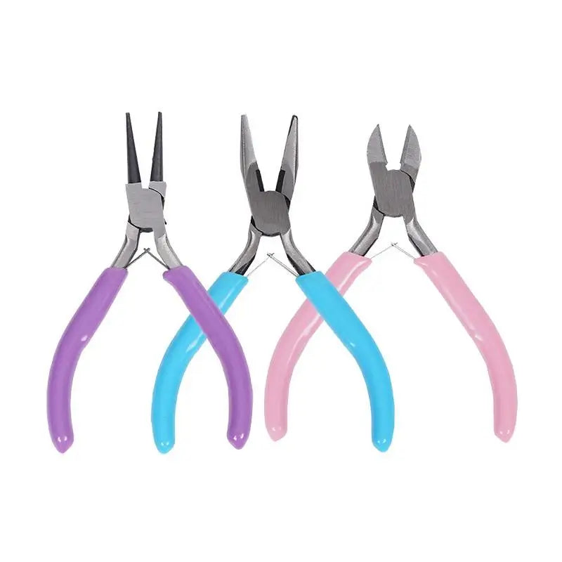 Jewelry Pliers Tool Set Making For DIY Bracelet Jewelery Supplies Handmade Repair - Visuel 8 | SAMAG