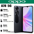 New OPPO A78 5G Global Version Mobile Phone 6.56" 90Hz Big Screen 5000mAh Battery 33W Fast Charge Dual-SIM Affordable Smartphone