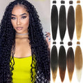 Pre Stretched Braiding Hair 26inch Kanealon for Braids Yaki Straight Synthetic Braids Hair Extension Expressions Braiding Hair