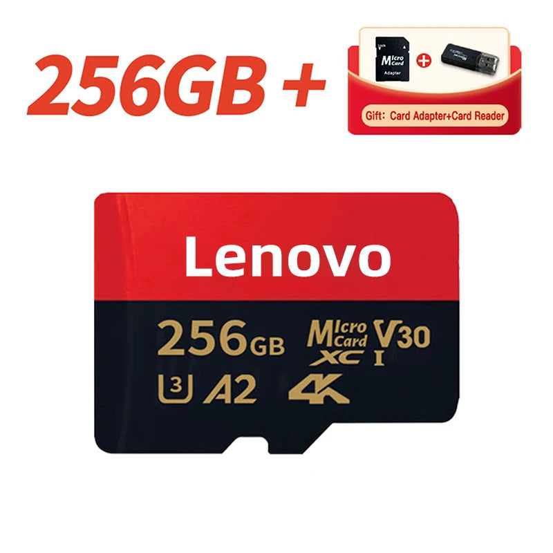 High Speed Flash TF SD Card 256GB 128GB Mini SD Memory Card U3 Micro TF Storage Card Ultra Fast Transmission for Camera Phone