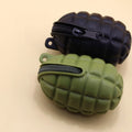 Creative Novelty Grenade Silicone Keychain Pendant Pouch Men's Small Gift Ideal for Coins Keys Earphones Unique Fun Pouch