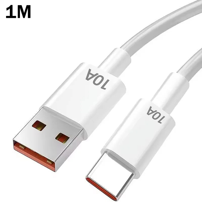 65W USB C GaN Charger 3 Ports Fast Charging Adapter 10A USB To Type C Data Cable PD USB QC3.0 Chargers for iPhone Samsung Xiaomi