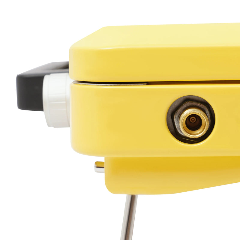 Portable Outdoor Gas Stove,Camping Stove 2 Burners 3500W with Windshield for Picnic,Camping,Family Dinner Yellow
