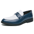 Italian Luxury Brand Patchwork  Loafers Men's Multicolor Leather Shoes Slip-on Fashion Soft-soled Casual Shoes Wedding Moccasin