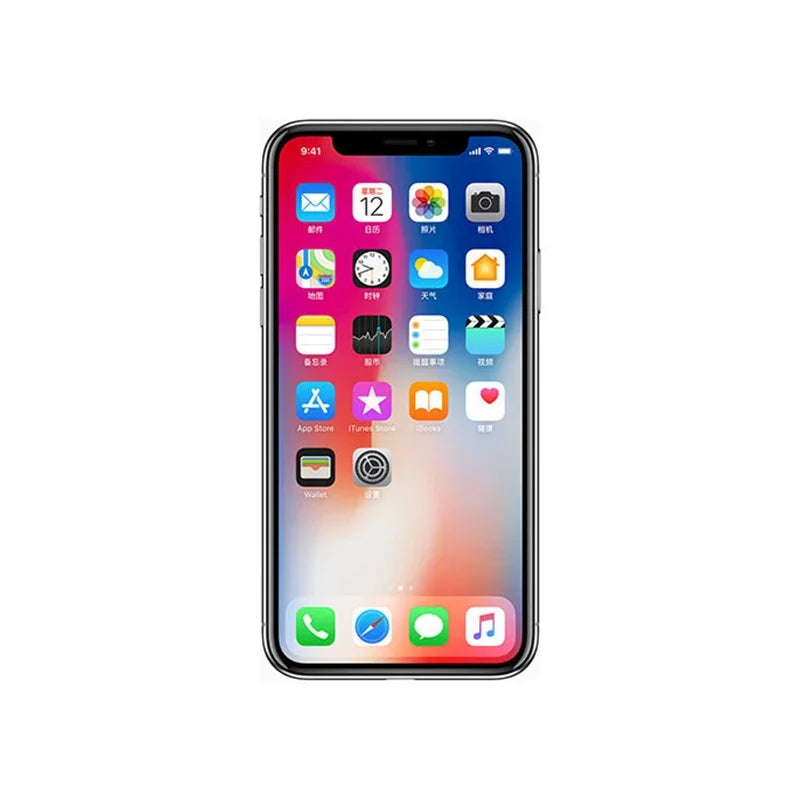 Apple iPhone X iOS 5.8 Inch 256GB ROM All Colours in Good Condition Original Used Phone