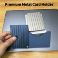 New Suitable for Couples A Premium Gift Holder High-end Card Holder Brand Discount Mini Card From Made of Aluminum-magnesium