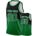 Black Gray Custom Basketball Jersey Tank Hop Personalized Print Team Name Number Logo Sports Shirts for Men Women Youth Kids