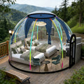 Waterproof Starry Sky Room China Oval Impact Resistance PC Star Bubble Transparent House Starry Sky Room for Hotel and Party