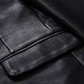 Spring and Autumn Men's Leather Clothing Suit Fashion Slim Fit Casual Jacket