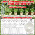 4/7mm Micro Drip Irrigation Kit 2-20m Adjustable Automatic Watering System for Garden Greenhouse Flower Beds Potted Plants
