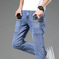 6 Pocket Design Men's Denim Jeans Skinny Full Length | SAMAG