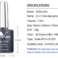 VENALISA VIP4 Kit Nail Gel Polish TPO FREE Full Coverage 36/60 Color Gel Pigment Professional Nail Art Long-lasting Gel Varnish