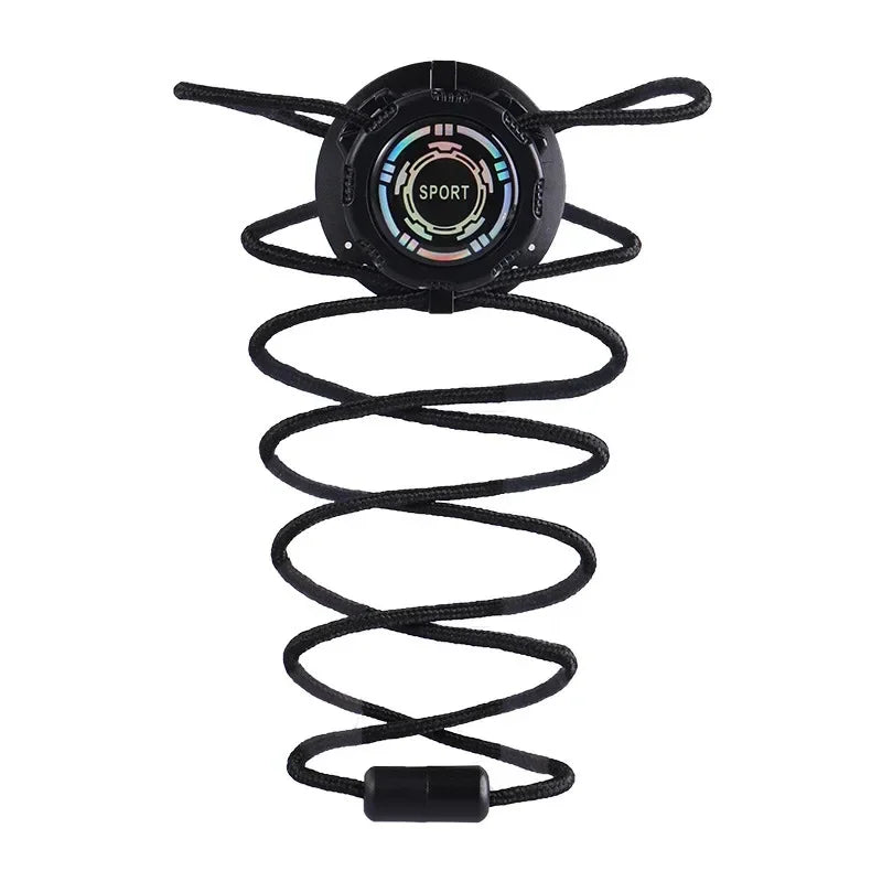 easy installation Automatic Shoelaces Without ties Black white Swivel Buckle Laces Thick Rope Sneakers Shoelace Shoe Accessories