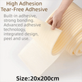 New Durable 20x200cm Anti Collision Strip Self-Adhesive Soft Foam Wall Protection Soft Wrapped Sponge Thickened Corner Protector