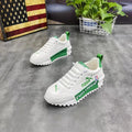 2026 New Men's Black Breathable Casual Shoes High Street Men's Lace-up Wear-resistant Casual Shoes Men's Shoes