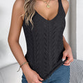 Spring Summer Knitted Tops for Women Elegant Solid Color - View 7 | SAMAG