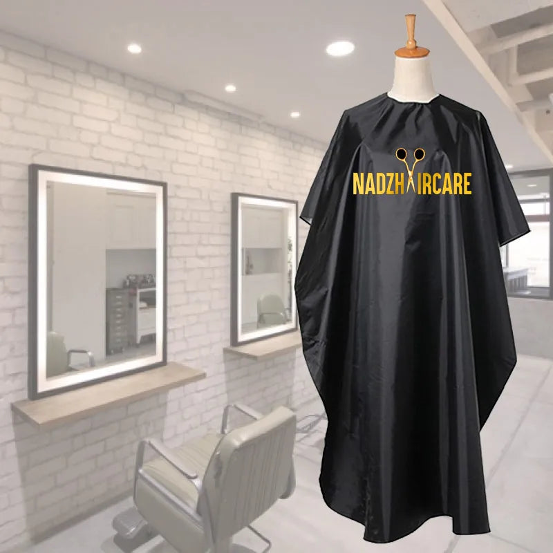 Waterproof Hair Cutting Gown Cape Apron Logo Customize Hairdressing Cape Haircut Cape Barber Styling Tools Mantella Parrucchiere
