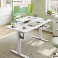 VASAGLE Height Adjustable desk Flexible Mounted Display Stand Drawer Long Sitting Reminder For office