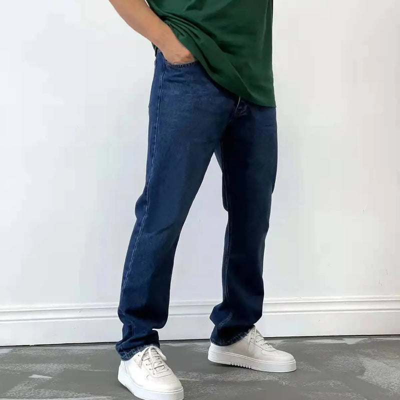 Business Men's Jeans Casual Straight Stretch Fashion | SAMAG