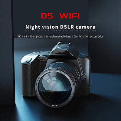 3 Inch IPS Digital Camera 4K 64MP Color Display 16X Zoom | SAMAG