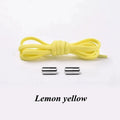NEW Elastic Shoe Laces Sneakers Shoelace No Tie Shoelaces Metal Lock Lazy Laces for Kids and Adult One Size Fits All Shoe