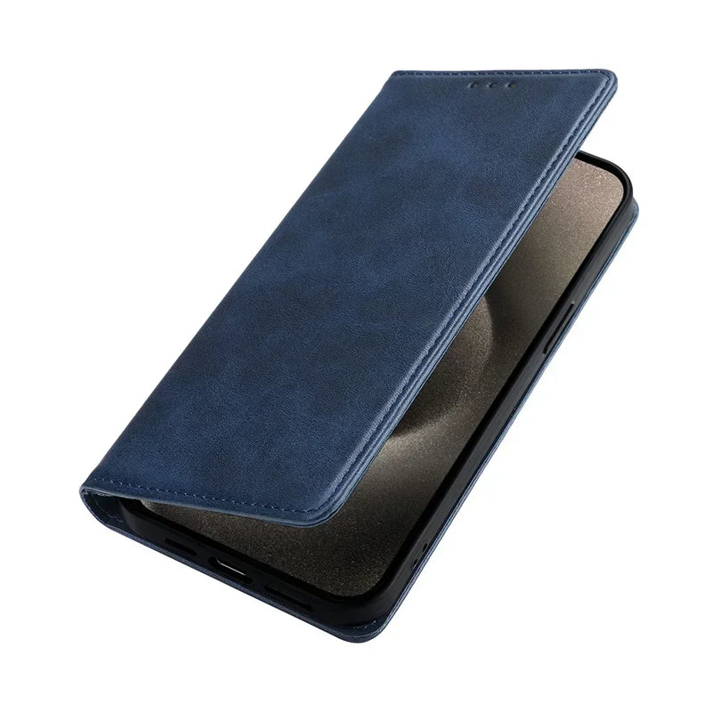 Business Magnetic Flip Card Stand Leather Wallet Case for Motorola Edge 50S 50 Pro Moto edge 50 Neo 50 Fusion 5G Cover Funda