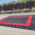 Garage Floor Tile In Interlocking Plastic Grid Floor Car Wash Shop Plastic Interlocking Floor Tiles Pp Pvc For Indoor