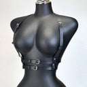 Fashion PU Leather Waist Belt For Women Punk Gothic Chest Harness Belt Harajuku Suspenders Clothing Accessories