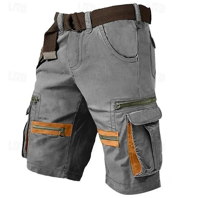 Summer Men Shorts Fashion Plaid Beach Casual Military | SAMAG
