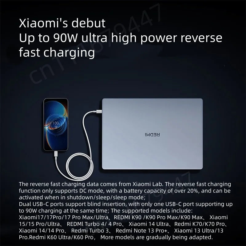 Xiaomi REDMI Book Pro 14 Laptop 2026 Ultra5-338H/Ultra7-358H 32GB+1TB 14inch Screen Blue Notebook Xiaomi