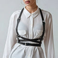 Women Fashion Harness Waist Belt Pu Leather Lingerie Harness Corset Suspenders for Women Gothic Fetish Harness Women Accessories