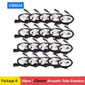 Retevis EAK001 Walkie Talkie Headset 10/20Pcs 2Pin Acoustic Tube Two-way Radio Earphone for Baofeng UV 5R RT622