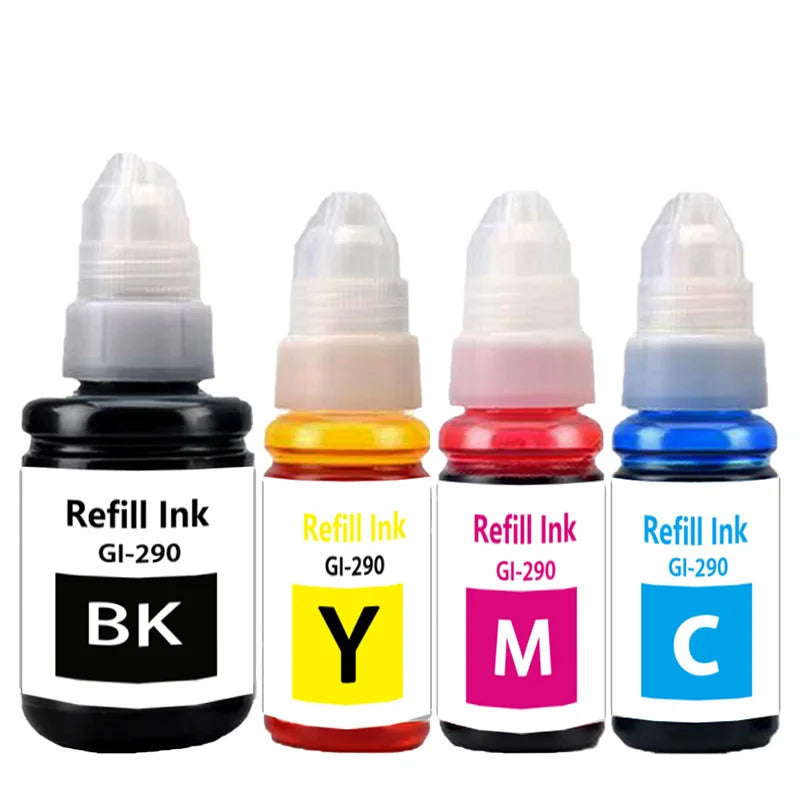 GI-290 GI 290 GI290 GI-490 GI 890 590 Refill Ink for Canon PIXMA G1400 G1410 G1411 G2400 G2410 G2411 G3400 G3410 G3411 G4400