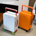KLQDZMS 20"24Inch PC Suitcase Large-capacity Boarding Box Women's Trolley Case Men's Password Box with Wheels Rolling Luggage