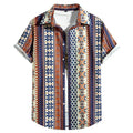 Summer Men's Social Casual Hawaiian Floral Short Sleeve | SAMAG