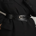 Ladies' new belt dual-purpose high-end decorative dress with blazer fashionable wide waist belt