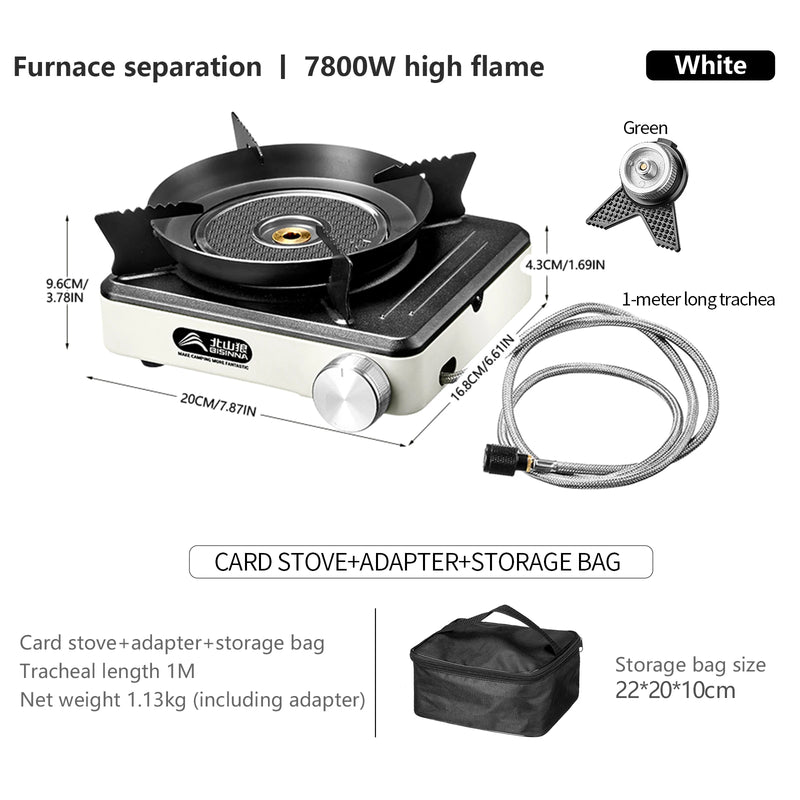 BISINNA Camping 7800W High Power Gas Stove Split Portable - View 7 | SAMAG