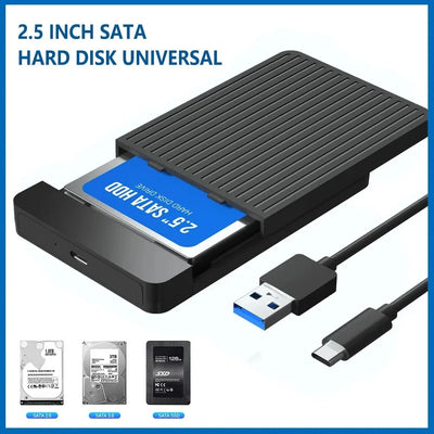 2.5 HDD/SSD Case SATA to USB 3.1/3.0 Adapter 6gbps HD | SAMAG