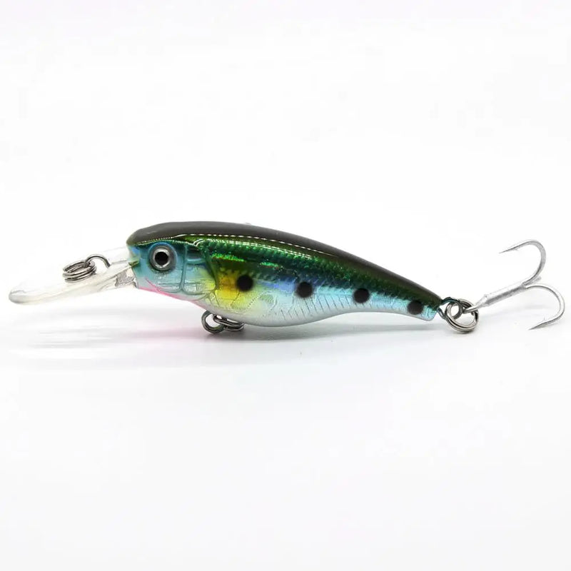 AOCLU Mini Shad 40mm 2.5g Hard Bait Small Minnow Crank | SAMAG
