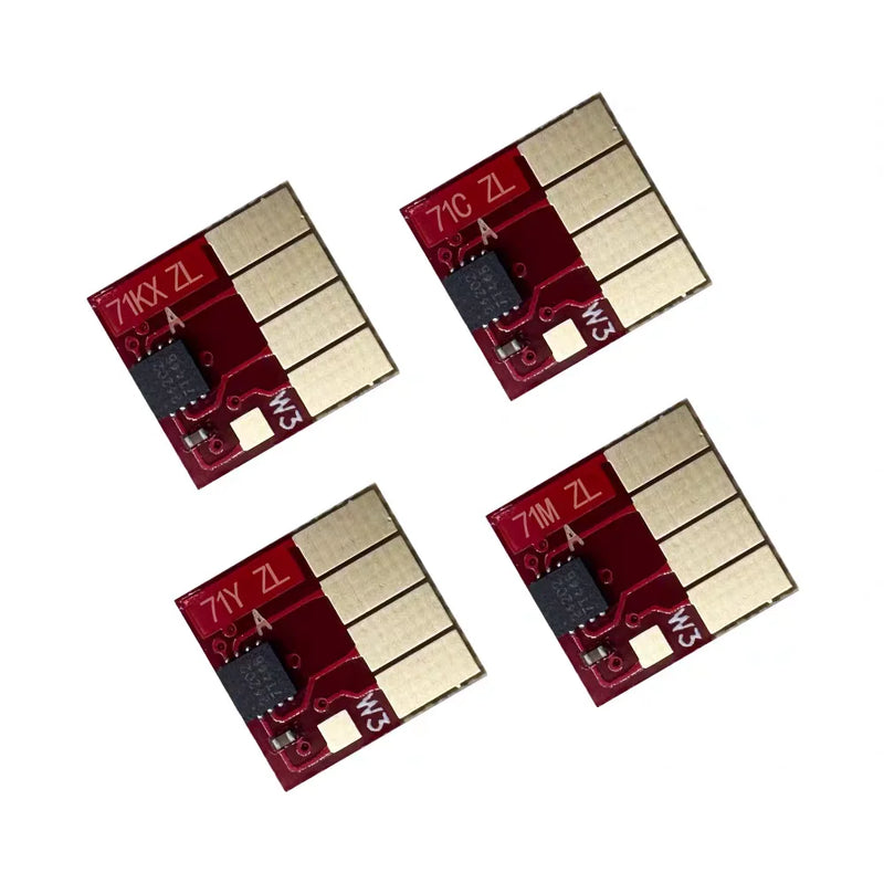 5Sets ARC Auto Reset Chips For HP711 711XL Cartridge Chips For HP Designjet T120 T520 Printer Ciss Refillable Ink Cartridges