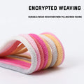 Round Shoelaces Rainbow Cotton Shoelace Quality Running Sneakers Laces 80/100/120/140/160CM Boots Shoe laces Shoes Accessories