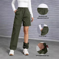 Women Elastic Waist Drawstring Pants Quick Dry Thigh - View 3 | SAMAG