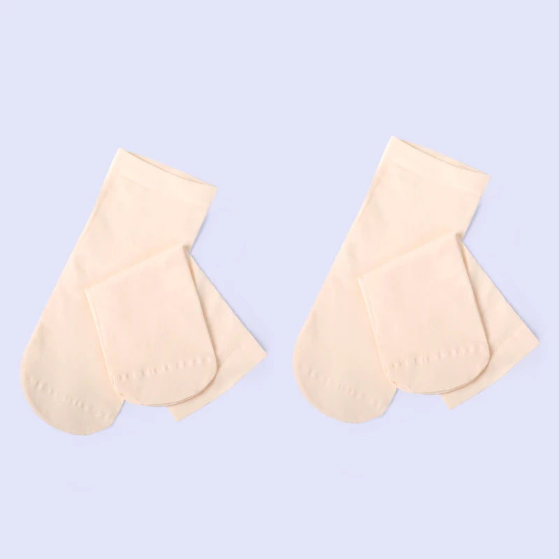Girls Women Summer Thin Breathable Sport Socks Children Adult Soft Skin Friendly Ballet Dance Short Socks