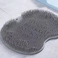Bathroom Shower Anti Slip Mat, Circular Massage Foot Mat, Back Suction Cup, Foot Scrubber, Back Scrubber, Anti Fall Device