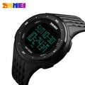 SKMEI 1219 Mens Ladies Digital Clock Relogio Masculino  Outdoor Sport Watches Men Women Waterproof LED Sport Military Watches